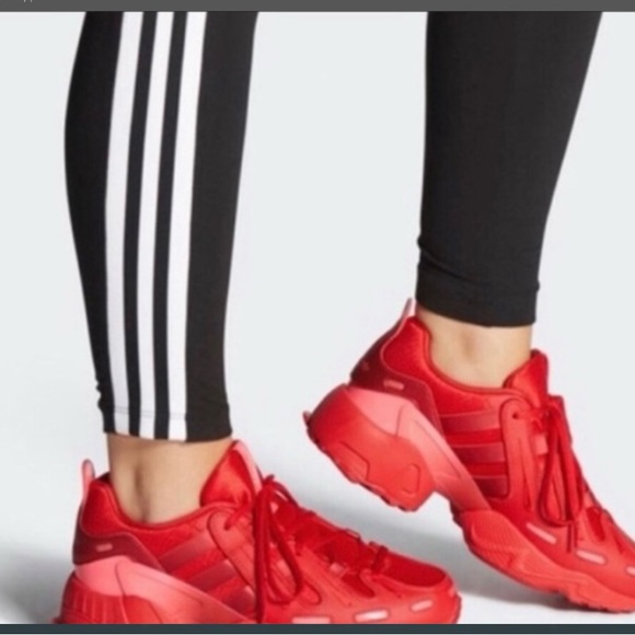 ‼️WOW‼️ADIDAS EQT GAZELLE RED CHUNKY SNEAKERS‼️BRAND NEW‼️ - Picture 9 of 16